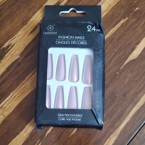 Ladybird Fashion Nails - Pink